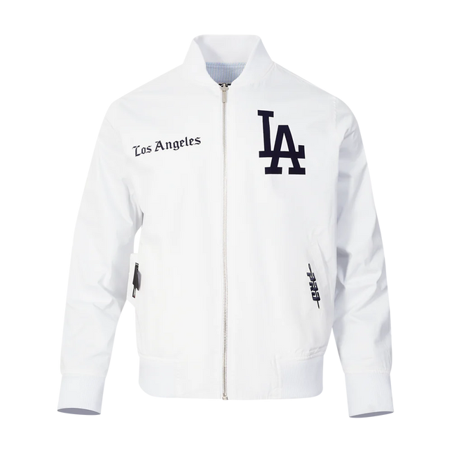 Pro Standard LA Dodgers Country Club Seersucker Reversible Jacket - Blue