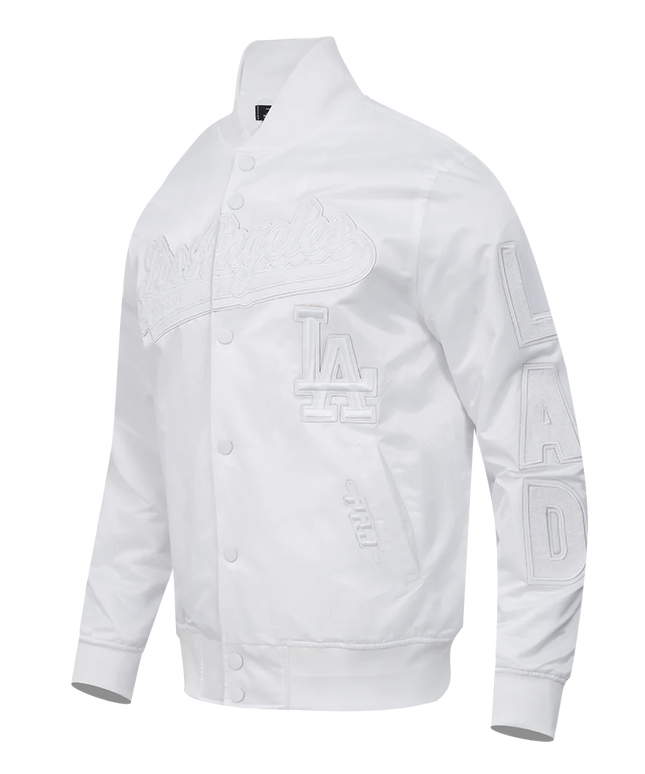 Pro Standard LA Dodgers White Out Jacket - White
