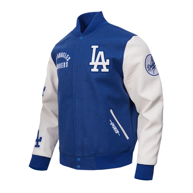 Pro Standard LA Dodgers Varsity Jacket - Blue
