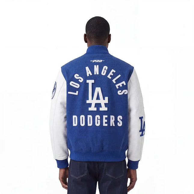 Pro Standard LA Dodgers Varsity Jacket - Blue