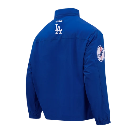 Pro Standard Los Angeles Dodgers Pre Game Quarter-Zip Jacket - Dodger Blue