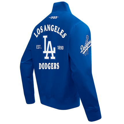 Pro Standard Los Angeles Dodgers First Team Twill Jacket - Dodger Blue