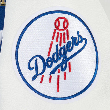 Pro Standard LA Dodgers World Series Wool Varsity Jacket - Royal Blue