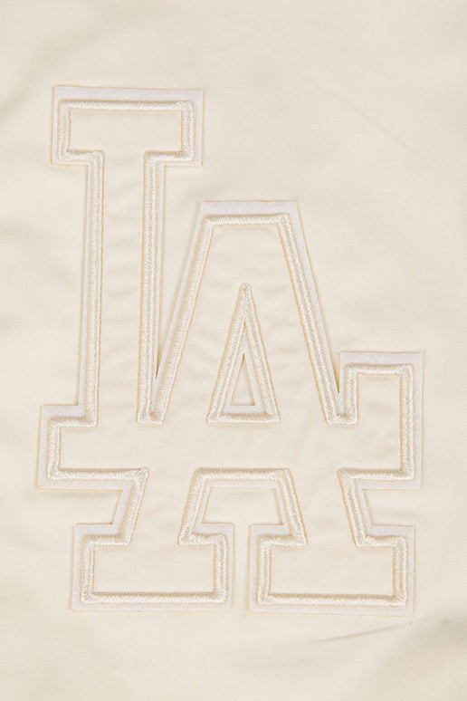 Pro Standard Los Angeles Dodgers Neutral Twill Jacket - Eggshell