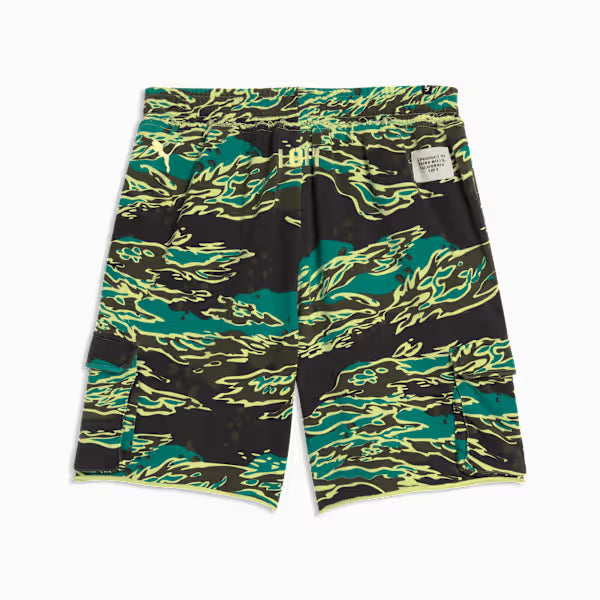 Puma Lafrance Supply Terry Shorts - Green Terrain
