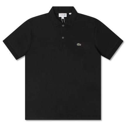 Lacoste Regular Fit Paris Soft Pima Polo - Black