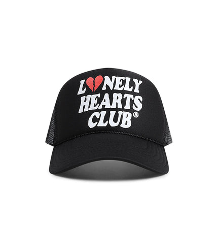 Buy Lonely Hearts LHC Broken Heart Trucker Hat - Black