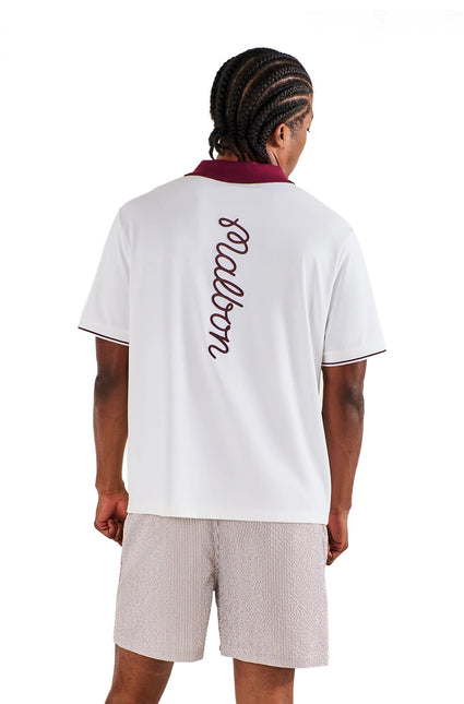 Malbon Barrio Polo - Bright White