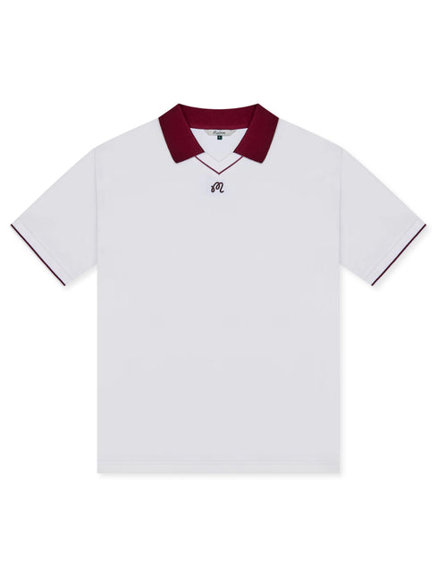 Malbon Barrio Polo - Bright White