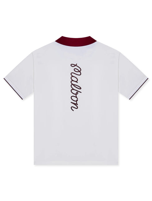 Malbon Barrio Polo - Bright White