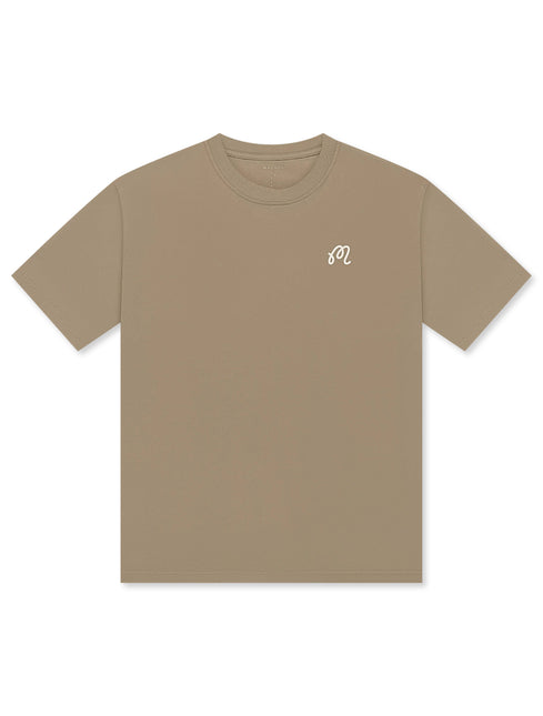 Malbon Bermuda Palms Tee - Taupe