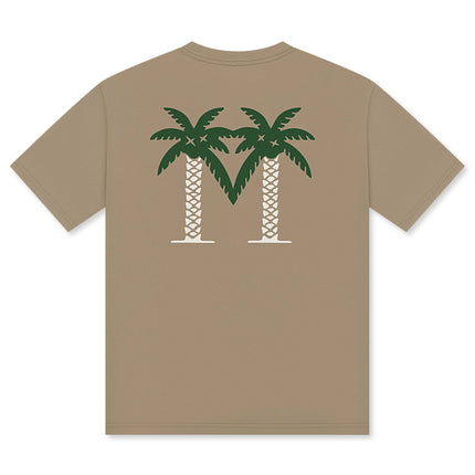 Malbon Bermuda Palms Tee - Taupe