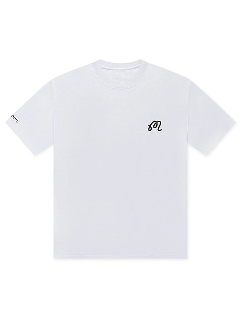 Malbon Malbon Bermuda Tee Original - White