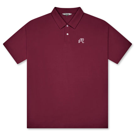 Malbon Fairway Polo - Raspberry Truffle