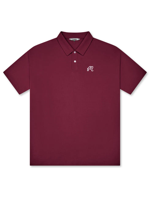 Malbon Fairway Polo - Raspberry Truffle