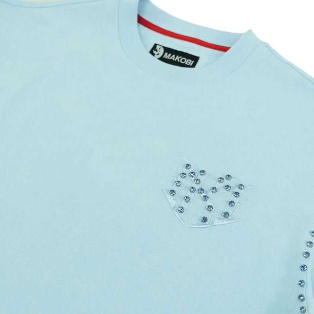 Makobi Prada Tee - Light Blue