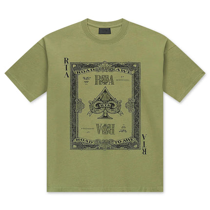 RTA Road to Awe Tee - Oil Green
