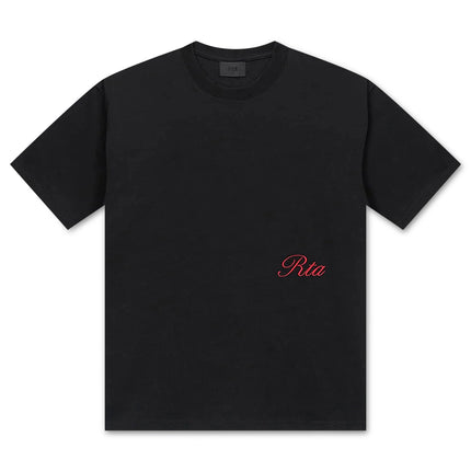 RTA Liam Script Tee - Black