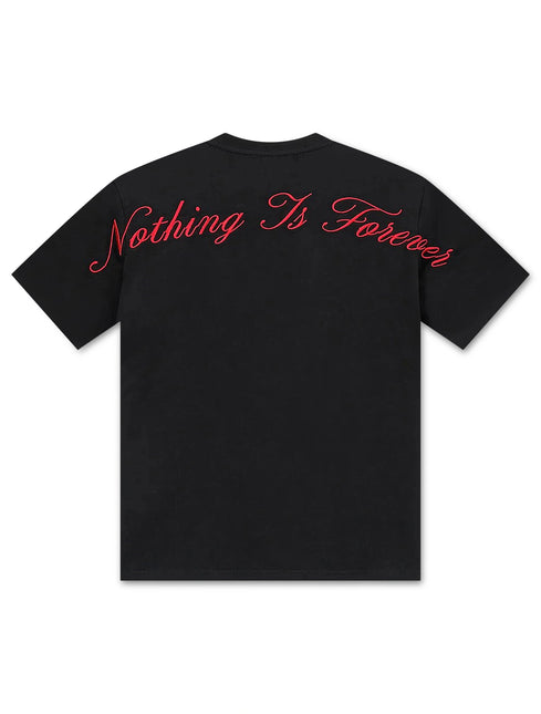 RTA Liam Script Tee - Black