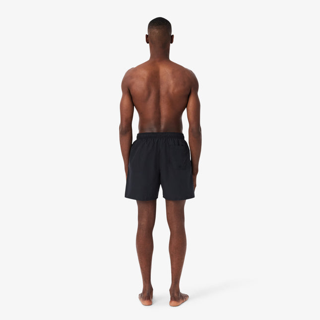 Lacoste Mid Length Swim Trunks - Black