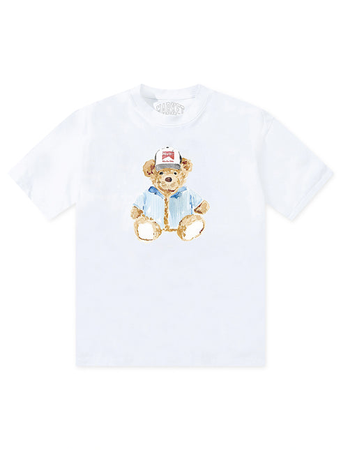 Market Studios Watercolor Teddy T-Shirt - White