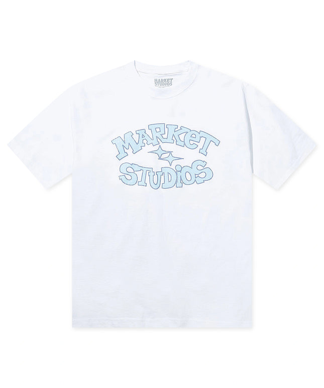 Market StudiosSmiley Old School Tee - White