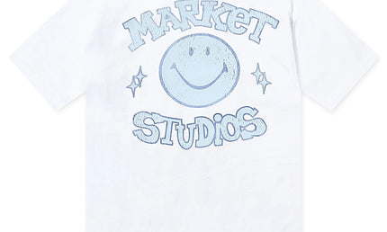 Market StudiosSmiley Old School Tee - White