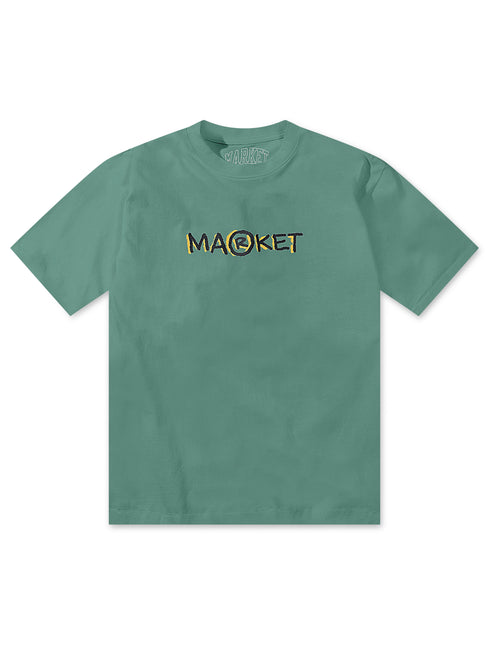 Market Studios Smiley Doodle Tee - Malachite Green