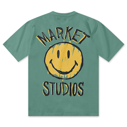 Market Studios Smiley Doodle Tee - Malachite Green