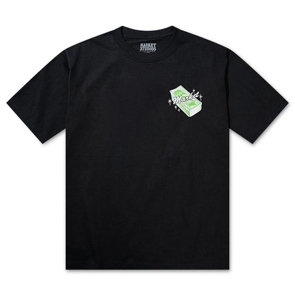 Market Studios Call My Plug Tee - Washed Black