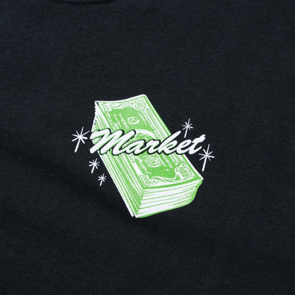 Market Studios Call My Plug Tee - Washed Black