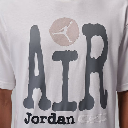 Air Jordan Mens Jordan Tee - White/Smoke Grey