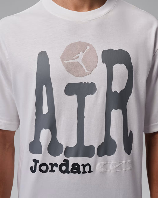 Air Jordan Mens Jordan Tee - White/Smoke Grey