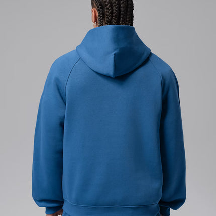 Air Jordan Mens Brooklyn Hoodie - Blue/Red