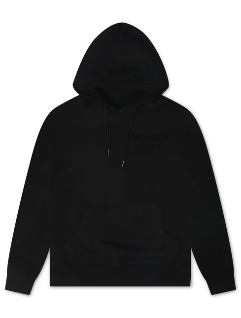 Money Dept. Print Hoodie - Black