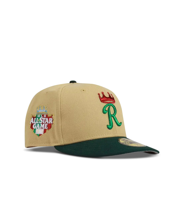 New Era 5950 Kansas City Royals All Star Game Hat - Beige/Green