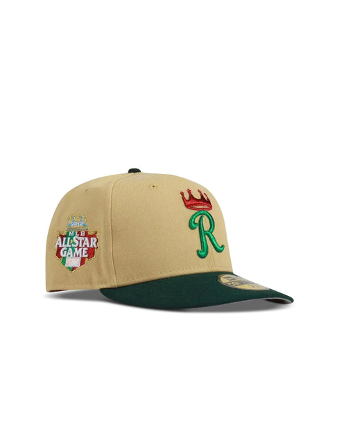 New Era 5950 Kansas City Royals All Star Game Hat - Beige/Green