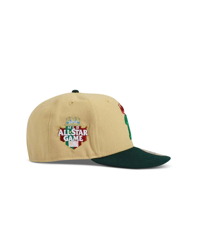 New Era 5950 Kansas City Royals All Star Game Hat - Beige/Green