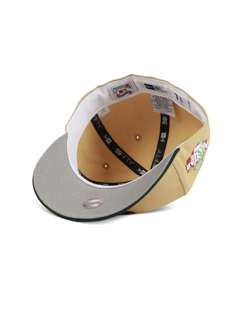 New Era 5950 Kansas City Royals All Star Game Hat - Beige/Green