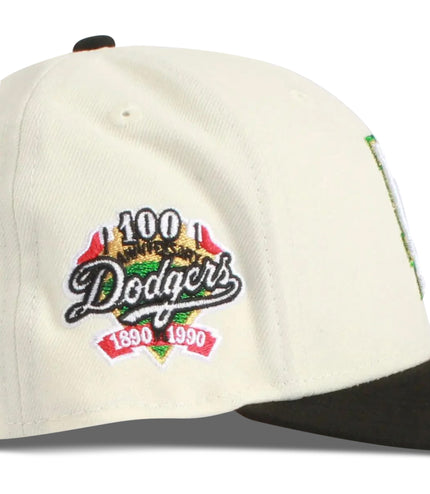 New Era 5950 La Dodgers "100Th Anniversary" Hat - Denim Exchange USA