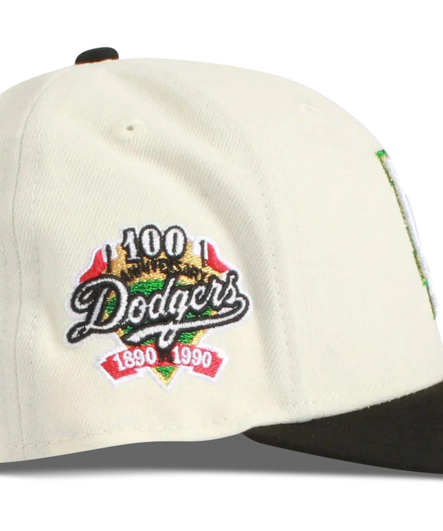 New Era 5950 La Dodgers "100Th Anniversary" Hat - Denim Exchange USA