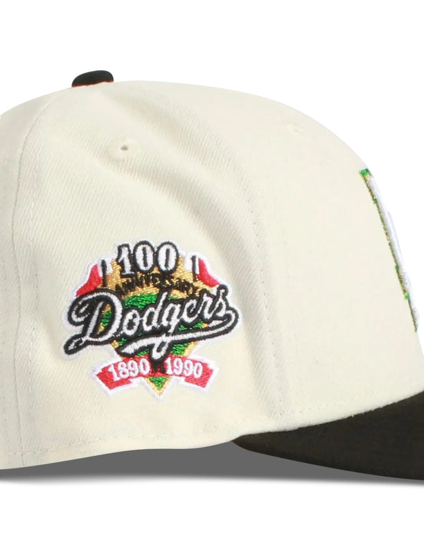 New Era 5950 La Dodgers "100Th Anniversary" Hat - Denim Exchange USA