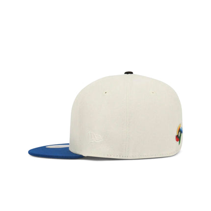 New Era 5950 Wbc Mexico Hat - Chrome/ Royal Blue - Denim Exchange USA