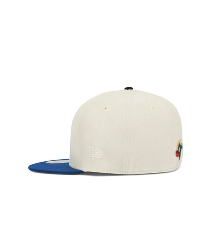 New Era 5950 Wbc Mexico Hat - Chrome/ Royal Blue - Denim Exchange USA