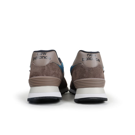 New Balance Men's 574 - Brown/Blue
