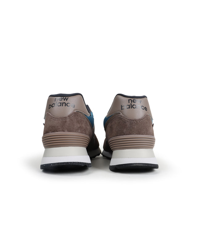New Balance Men's 574 - Brown/Blue