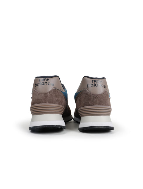 New Balance Men's 574 - Brown/Blue