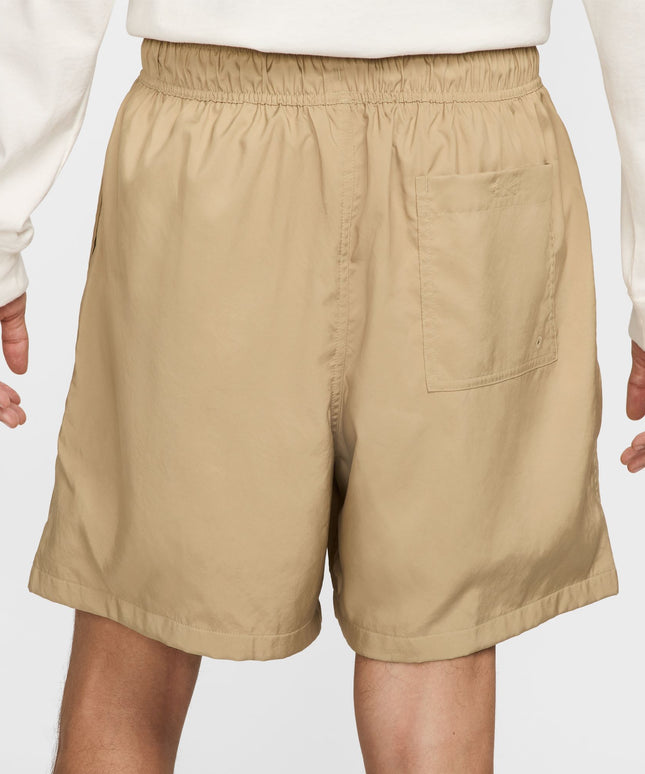 Nike Mens Club Parachute Shorts - Beige/White