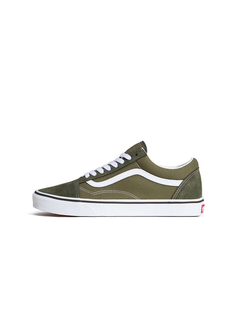 Vans Big Kids Old Skool - Obsidian/Fern