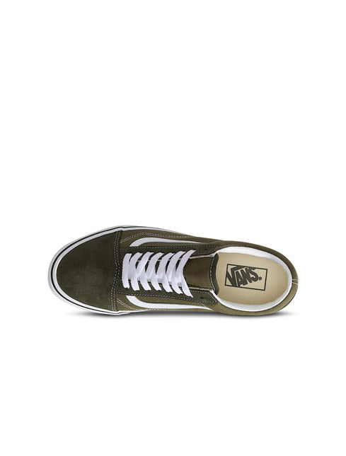 Vans Big Kids Old Skool - Obsidian/Fern